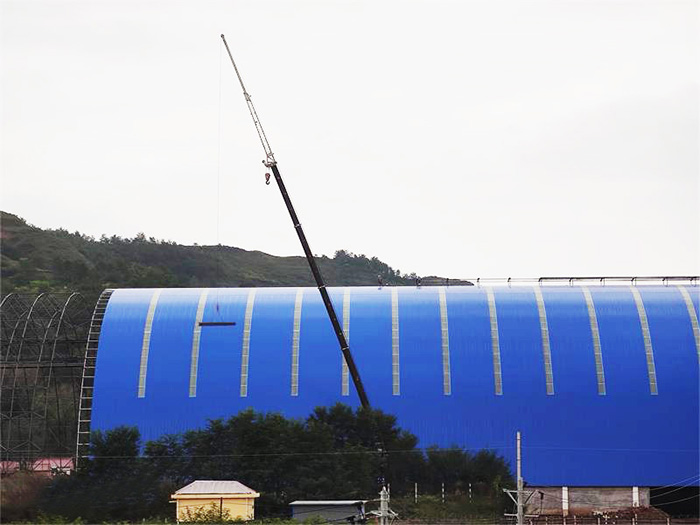 万宁煤棚网架工程